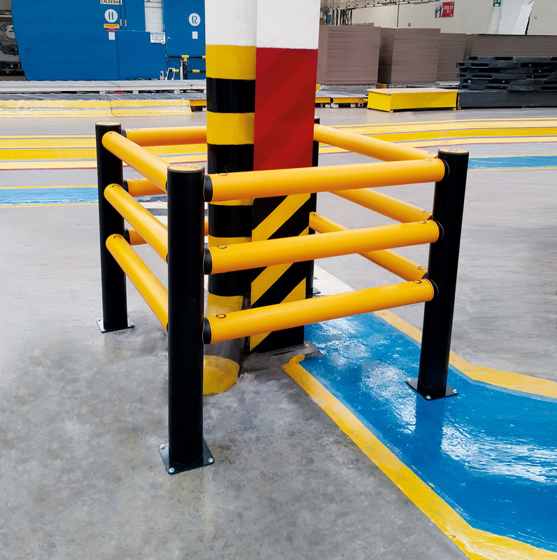 Rack Column Protector/Pallet Rack Guarding 3