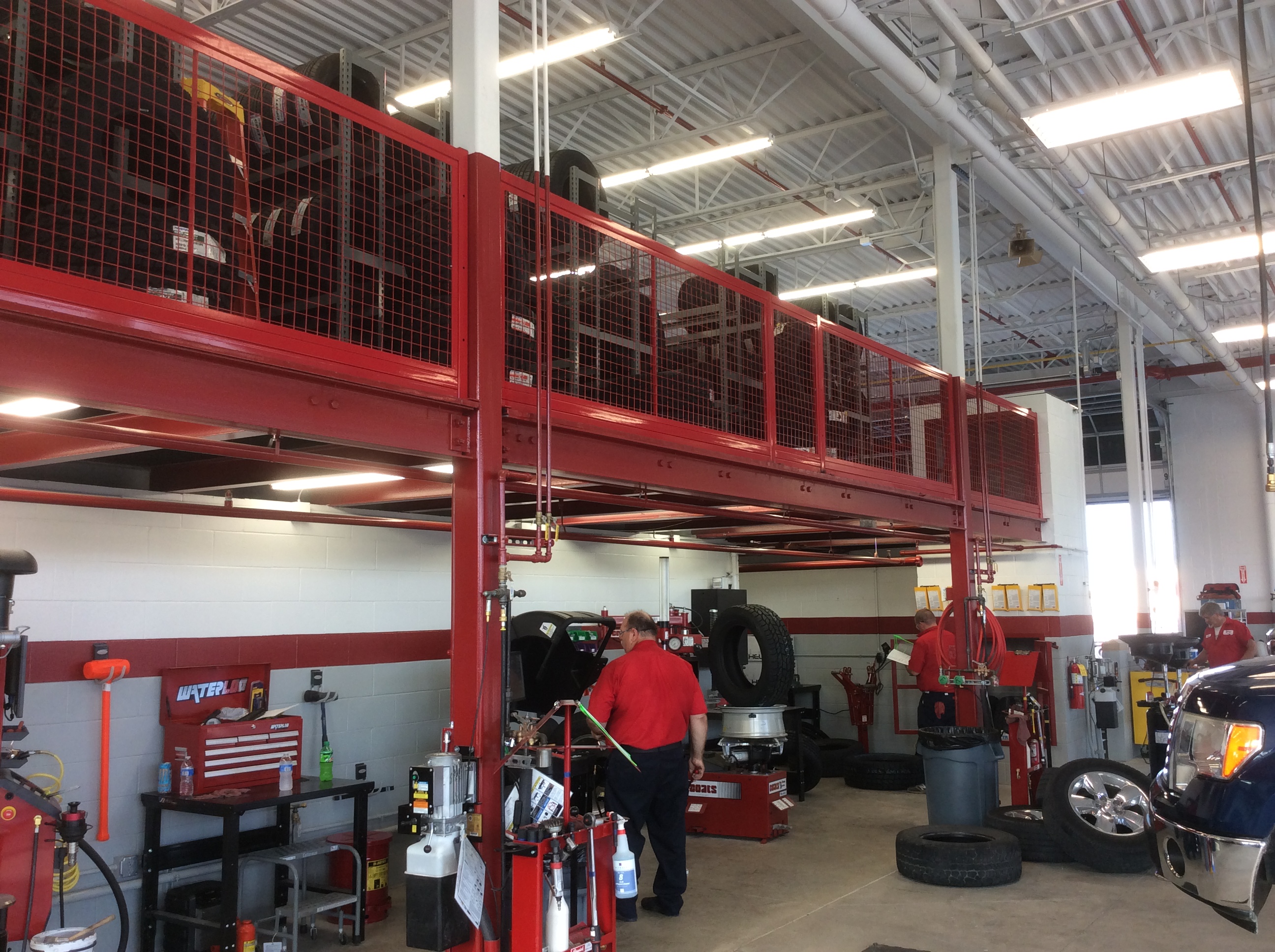 Mezzanine Handrail Infill Panels 2