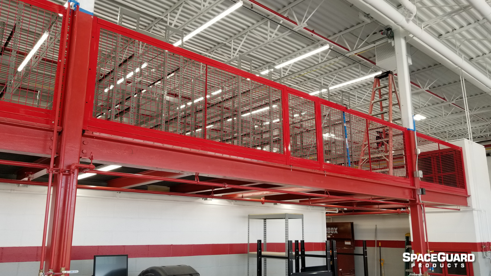 Mezzanine Handrail Infill Panels 1