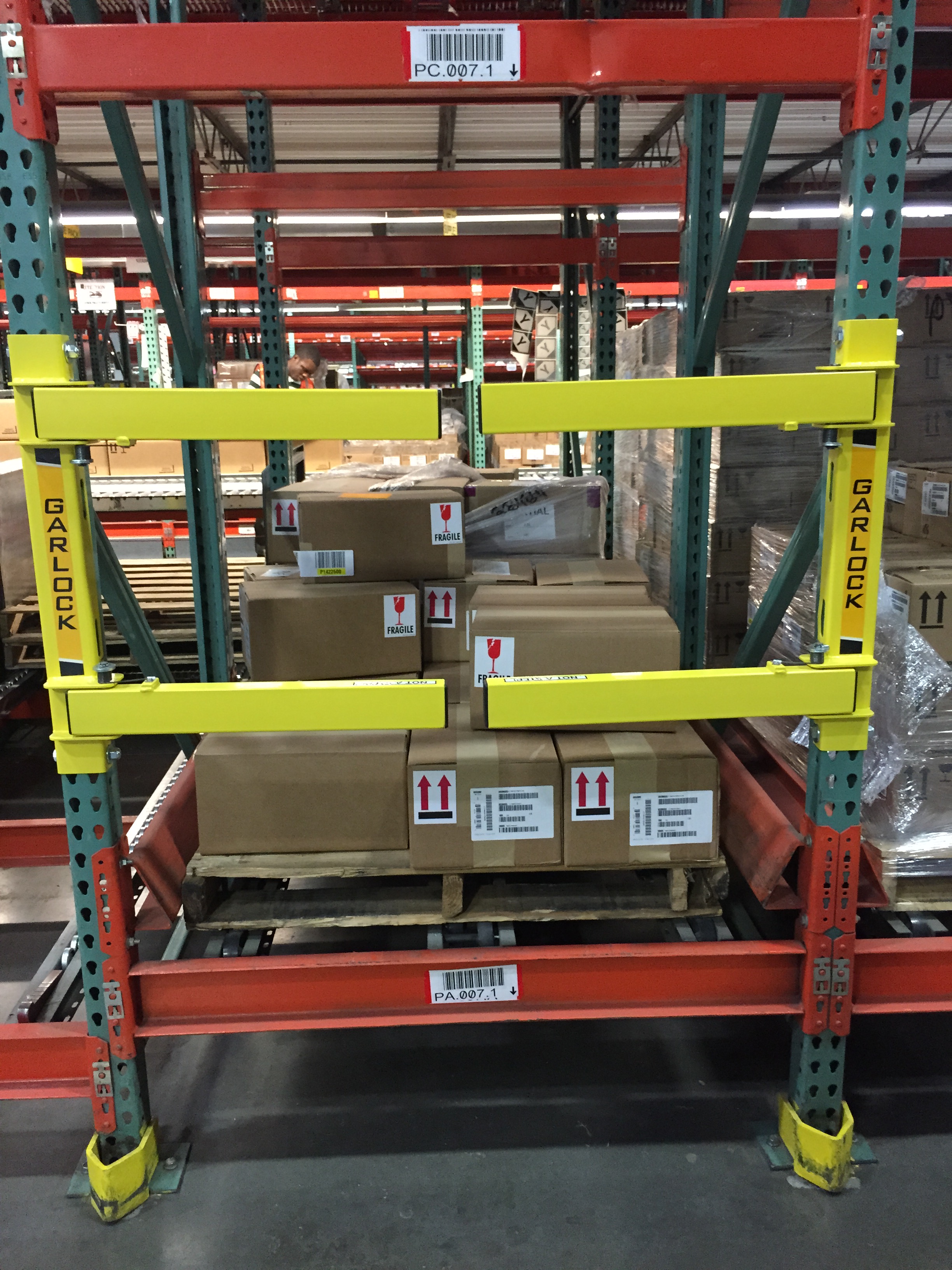 Pallet Flow Gates/Pallet Flow Lane Safety Gates 1