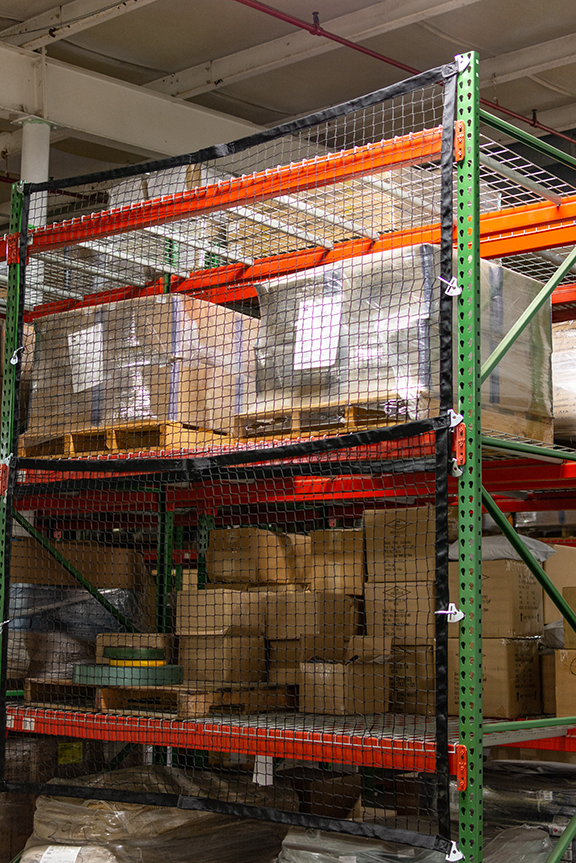 Pallet Rack Safety Netting 2