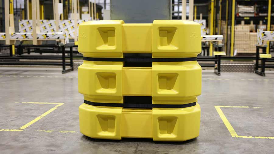 Structural Column Protector or Column Cushion 1