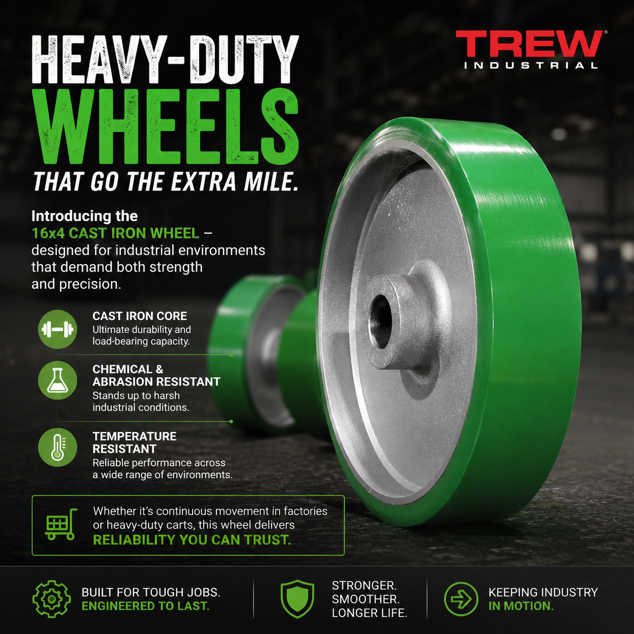 Trew Industrial Wheels - Image 2